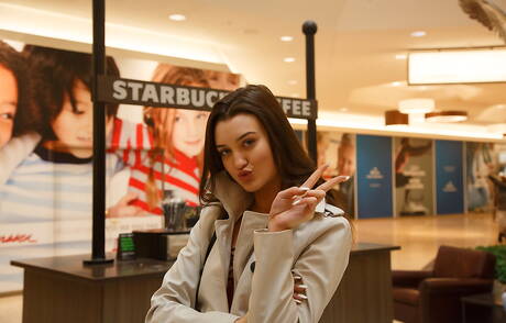 Zishy are excited to present you with a photo gallery showcasing Laina Shendoah demonstrating superb body